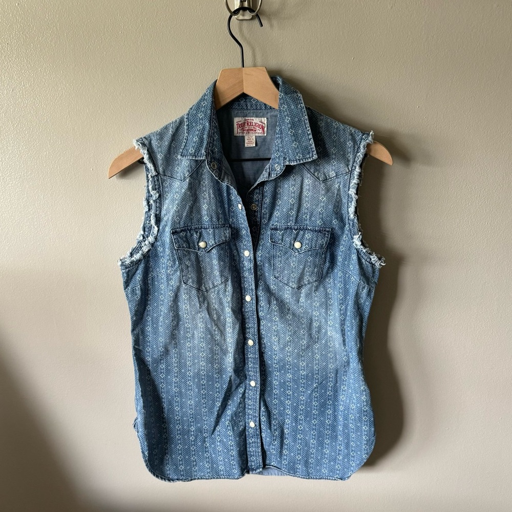 True Religion Denim Tank